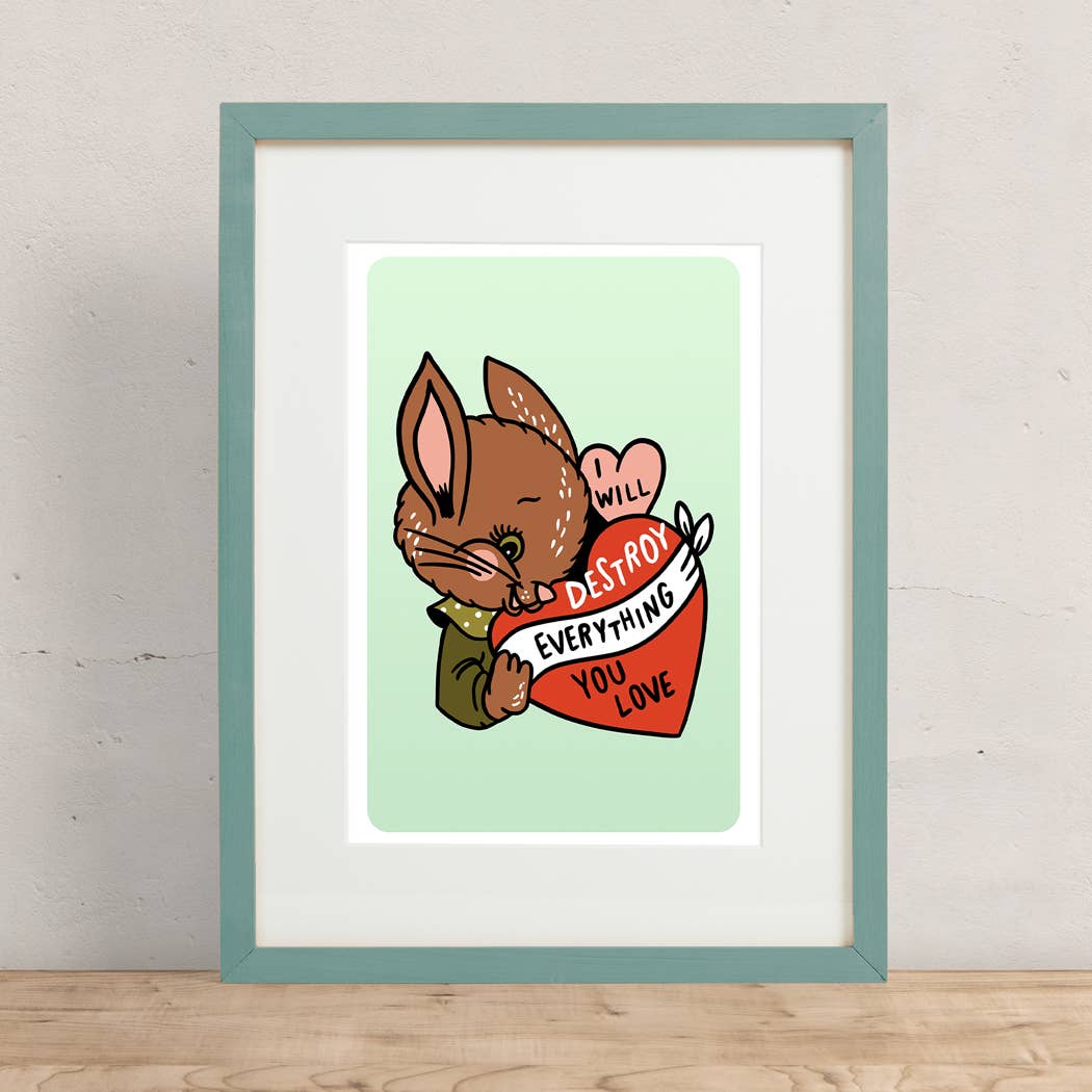 Destroy Art Print - 12x18