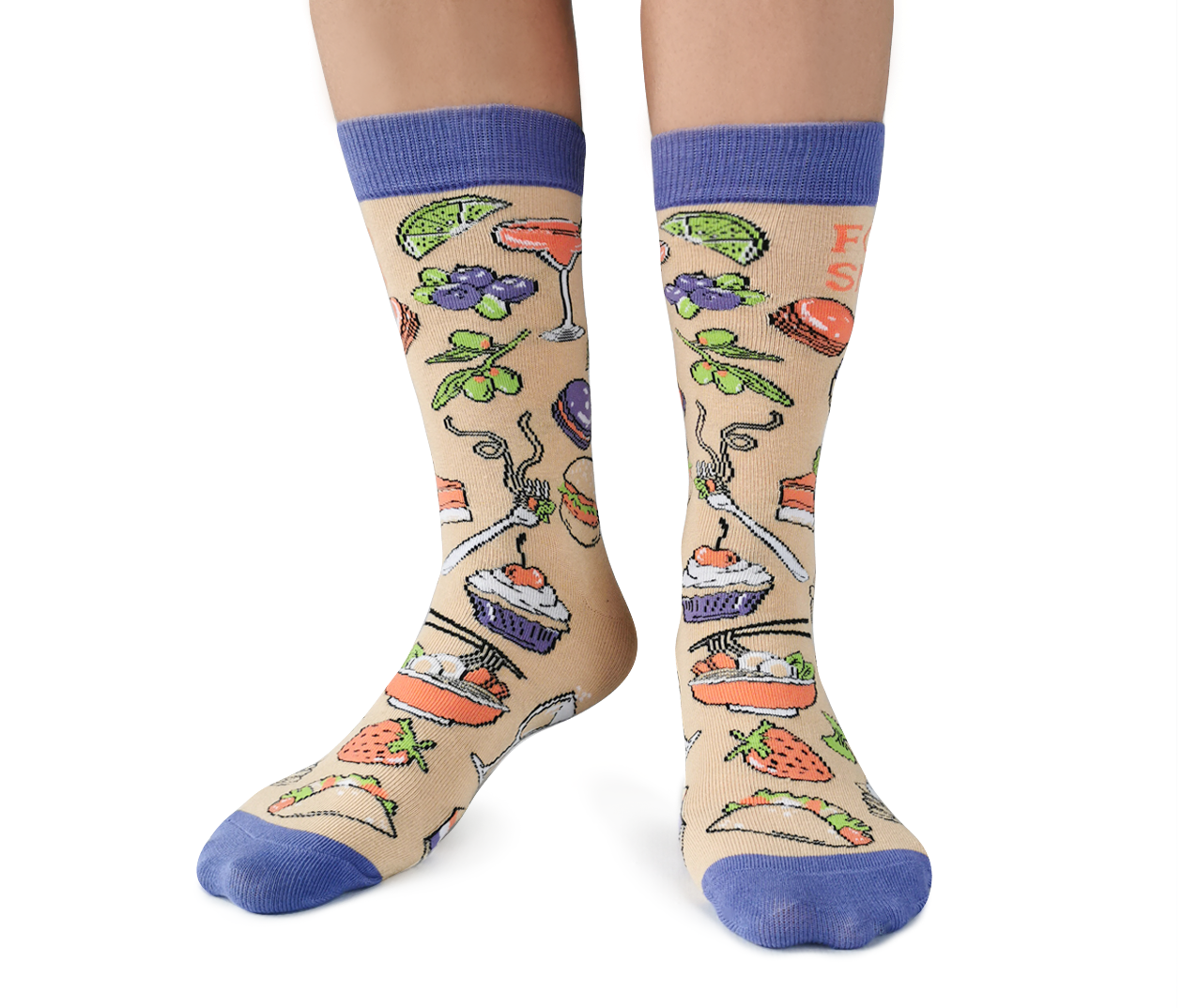 Food Snob Socks - (S/M)