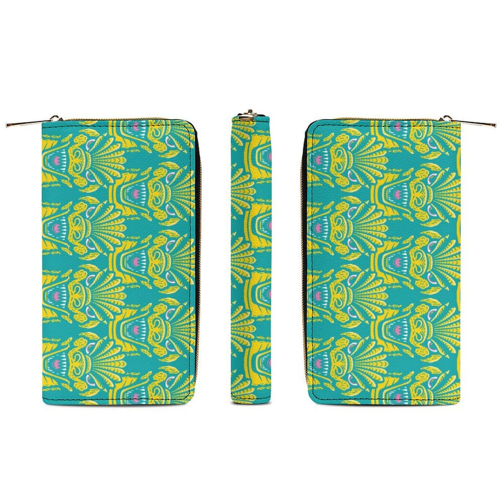 Technicolor Kaiju Zippered Wallet