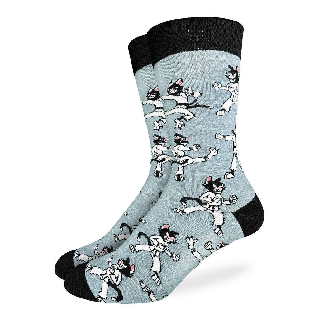 Karate Cats Socks - M/L