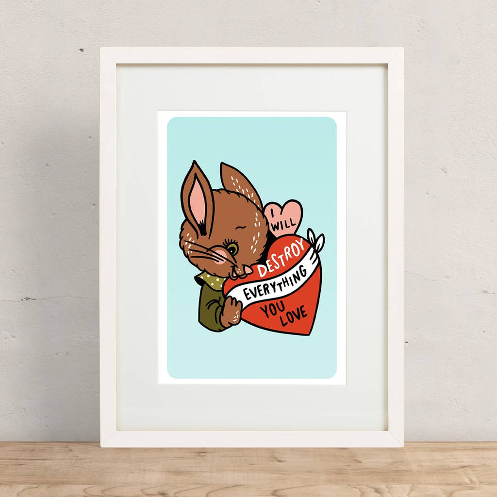 Destroy Art Print - 12x18