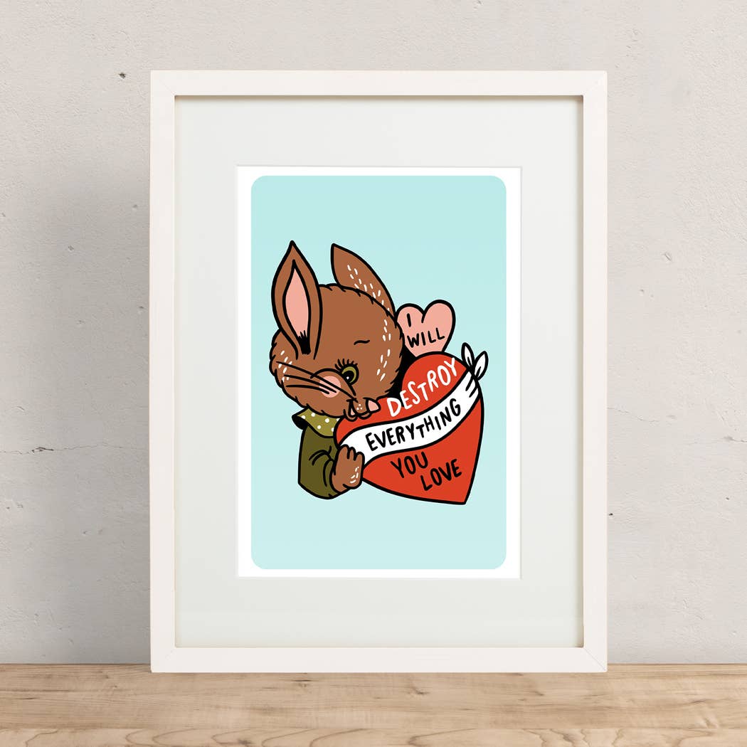 Destroy Art Print - 12x18