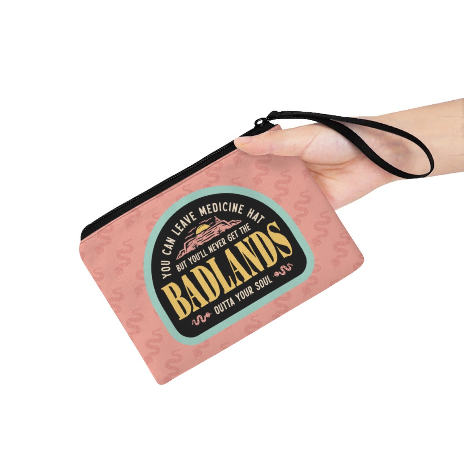 Badlands Fuzzy Wristlet