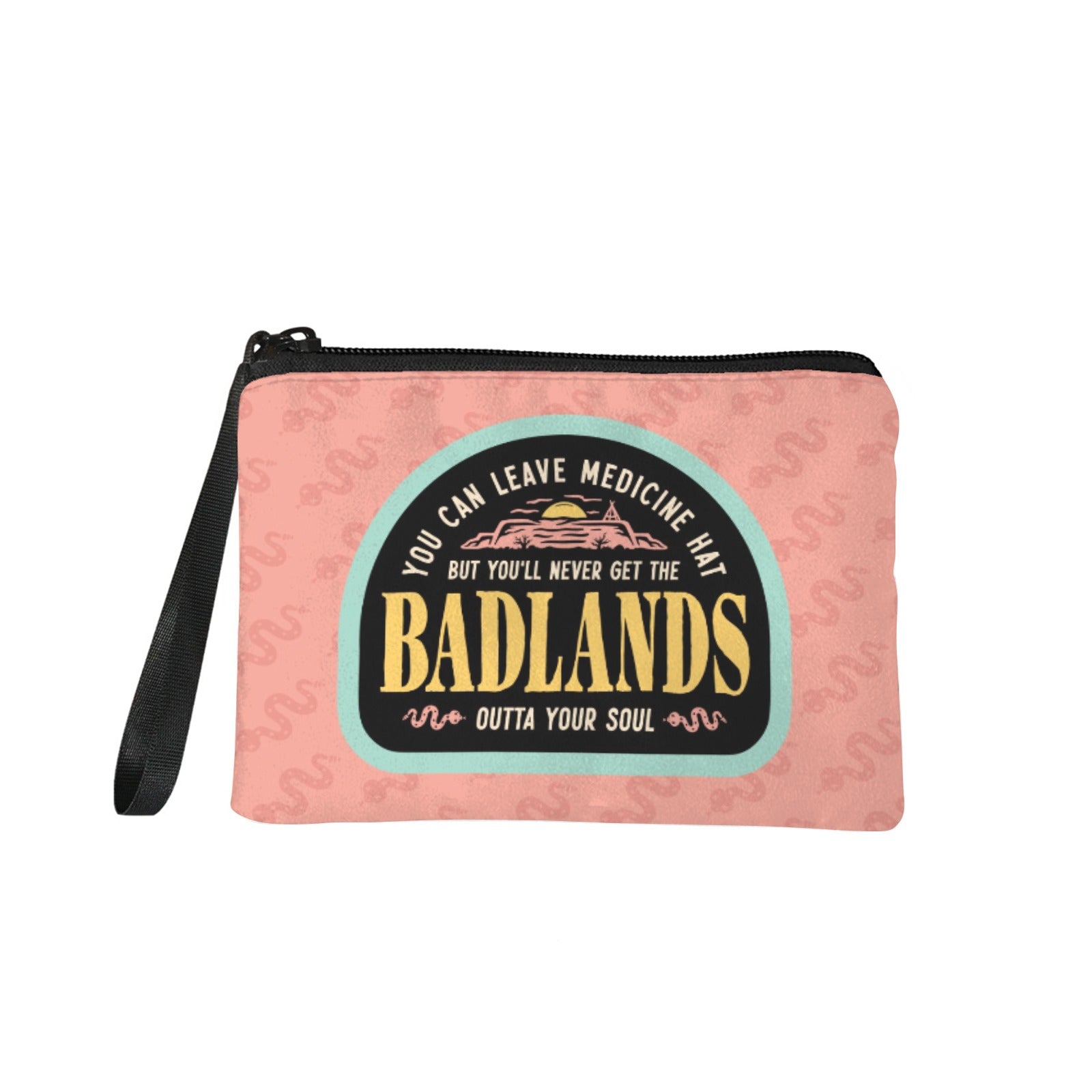 Badlands Fuzzy Wristlet