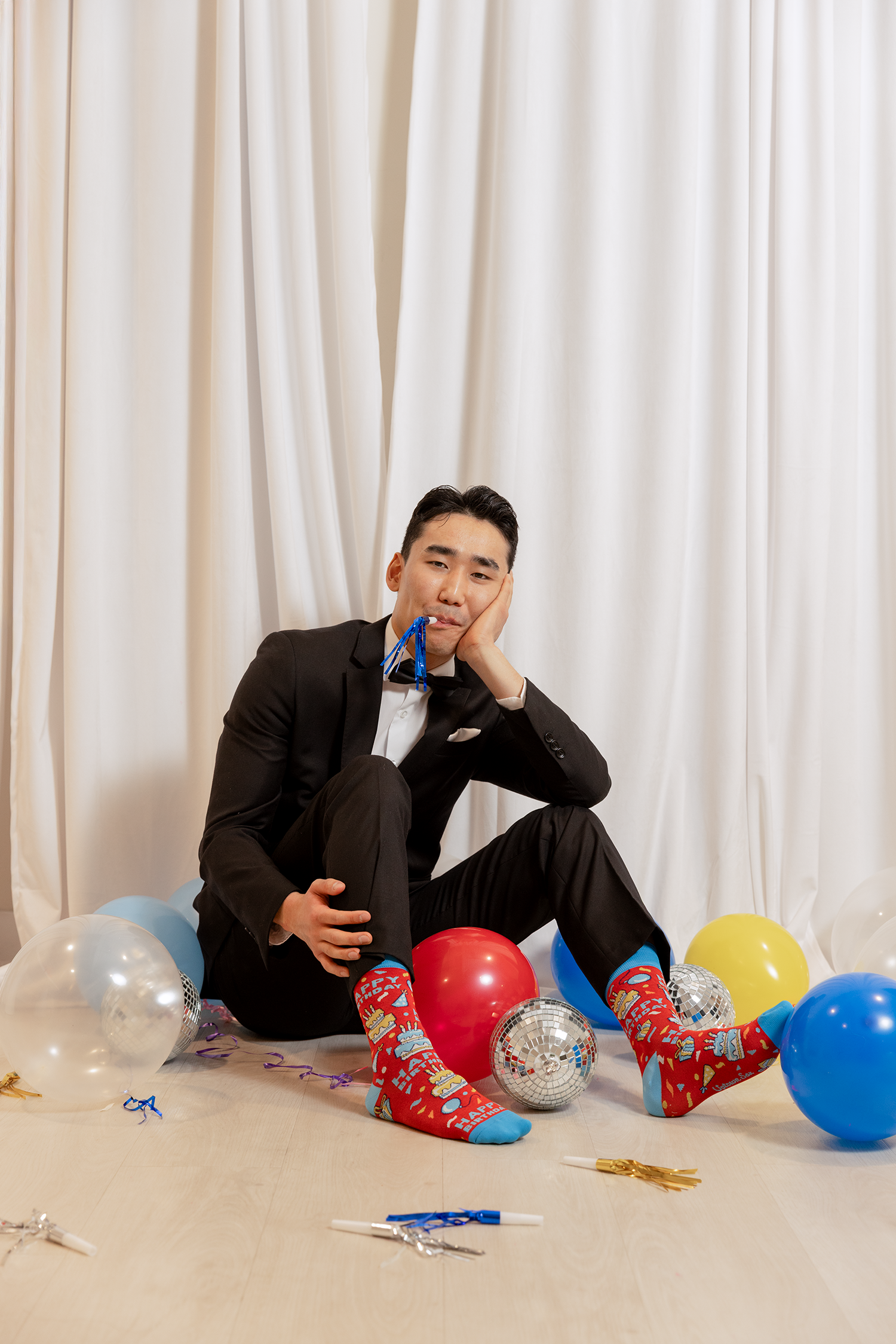 Happy Birthday Socks - (M/L)