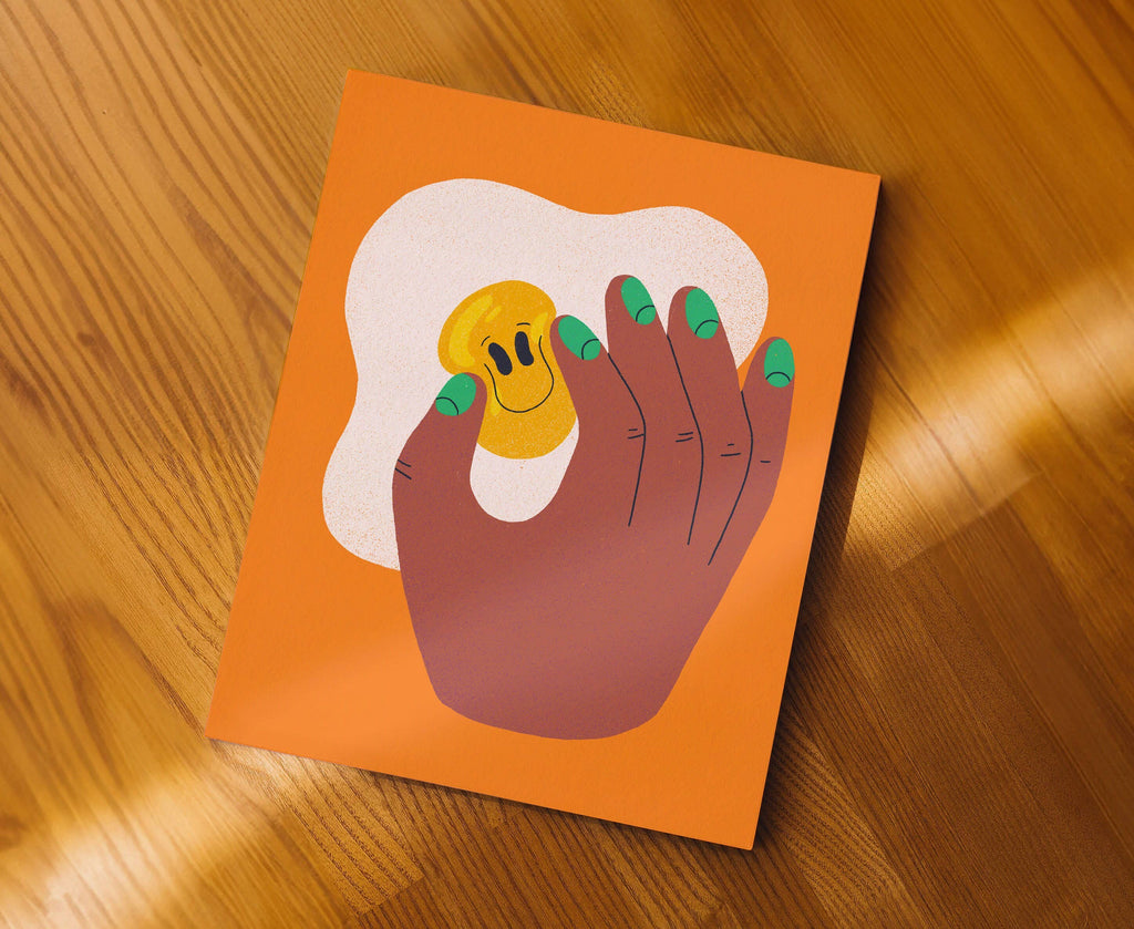 The Breakfast Egg Print - 8x10