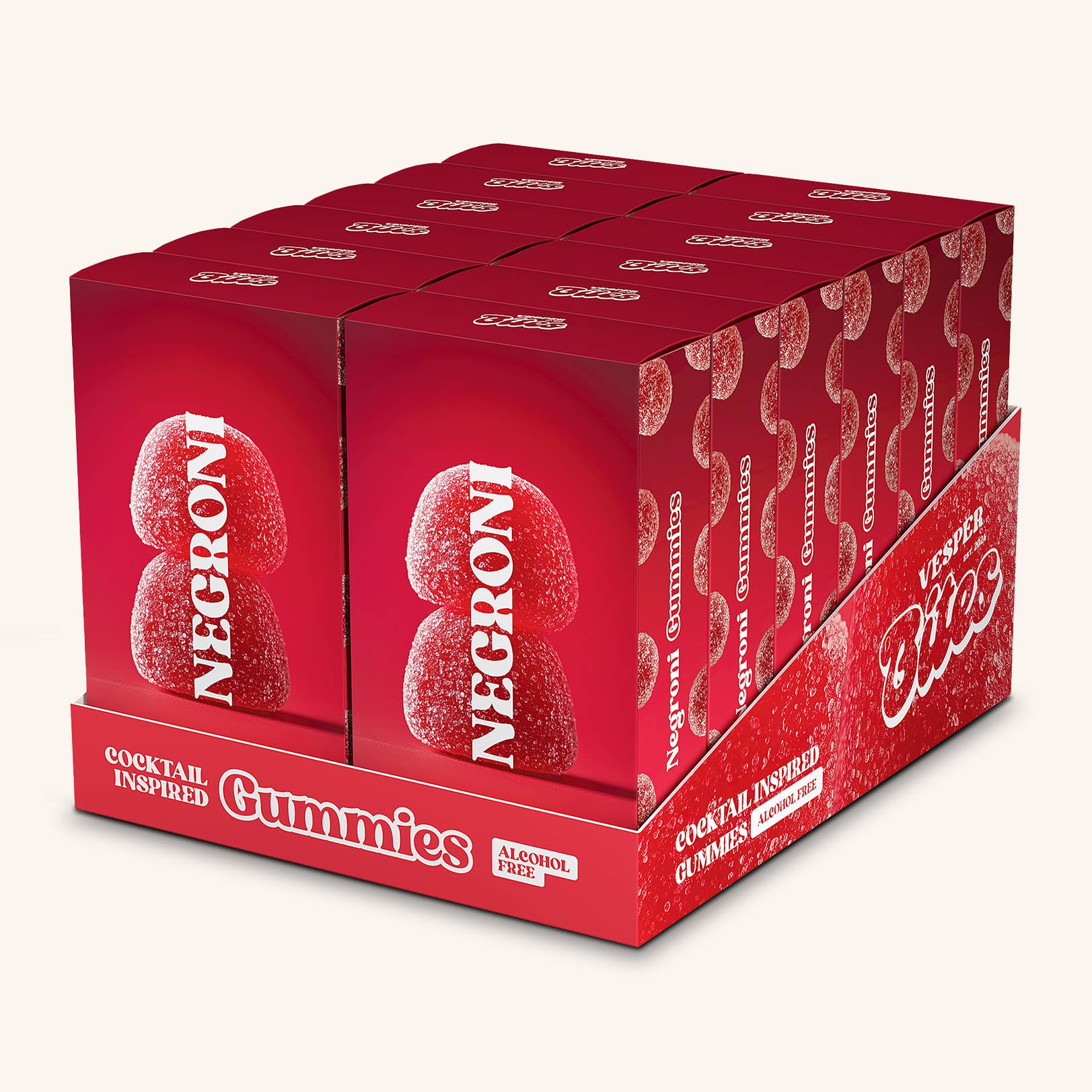 Negroni Gummies - Cocktai Inspired