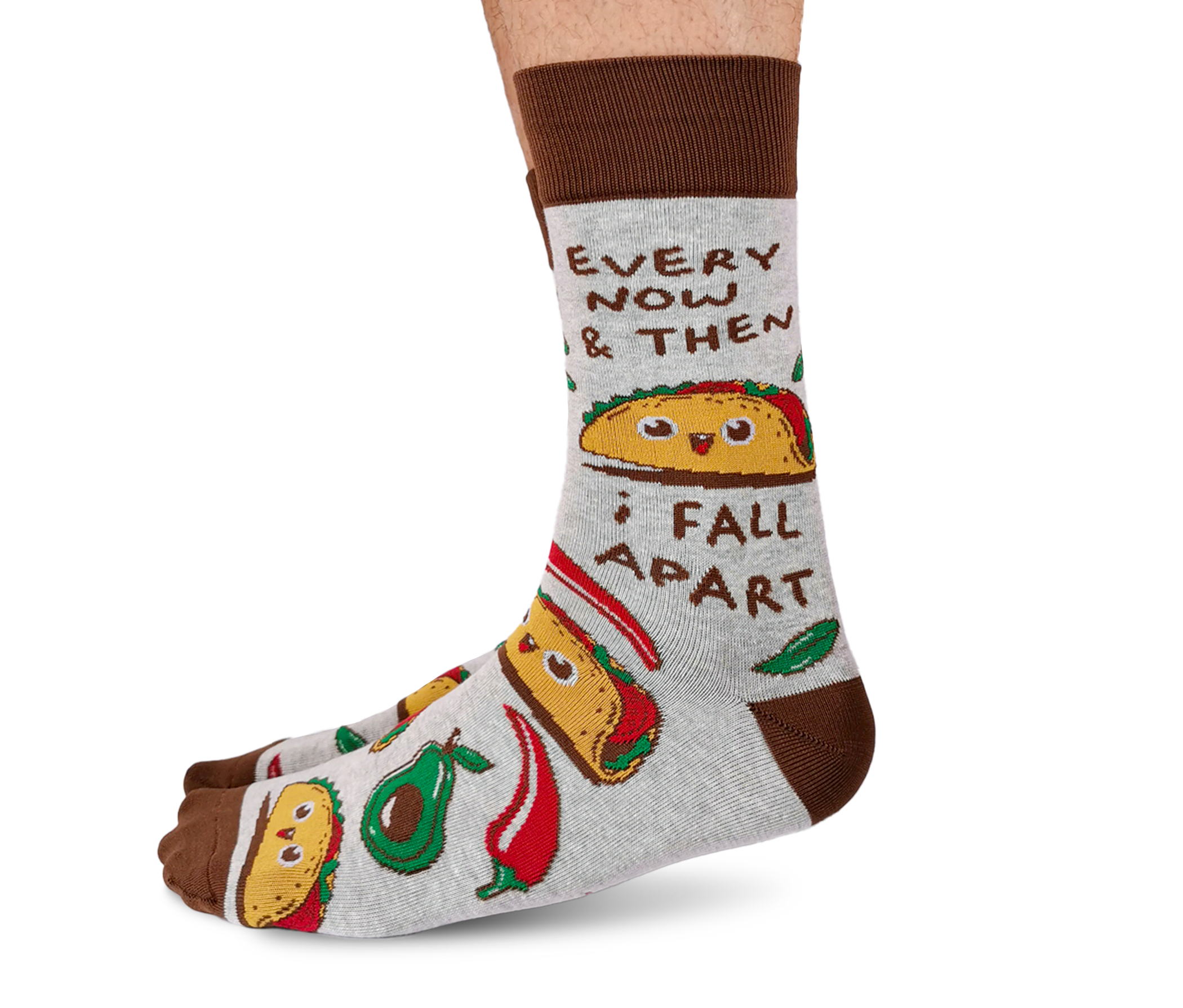 Tumbling Taco Socks (M/L)