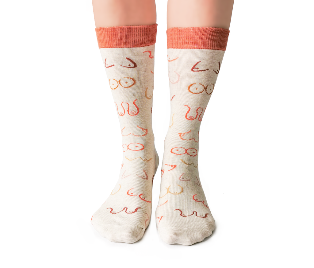 Simply the Breast Socks - (S/M)