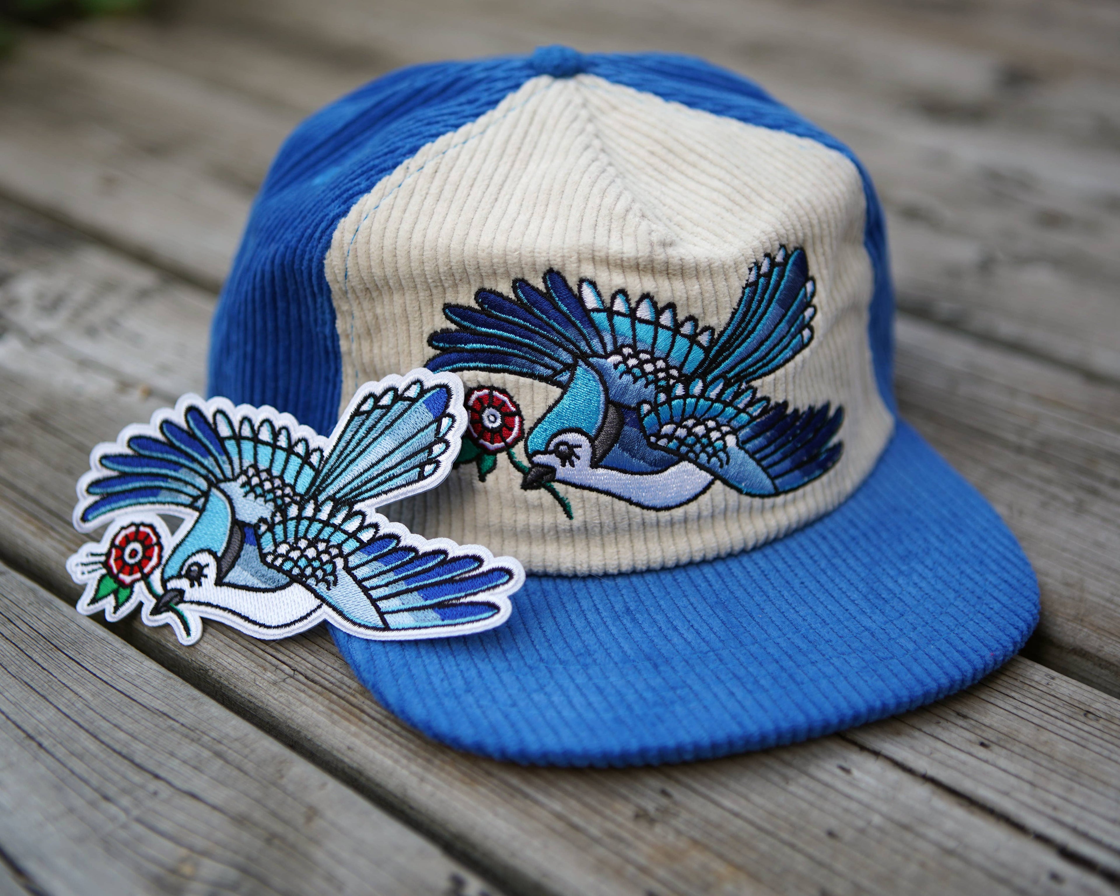 Large Blue Jay Patch - Go Jays!!