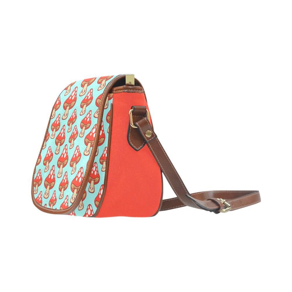 Mushroom Posse Saddle Bag