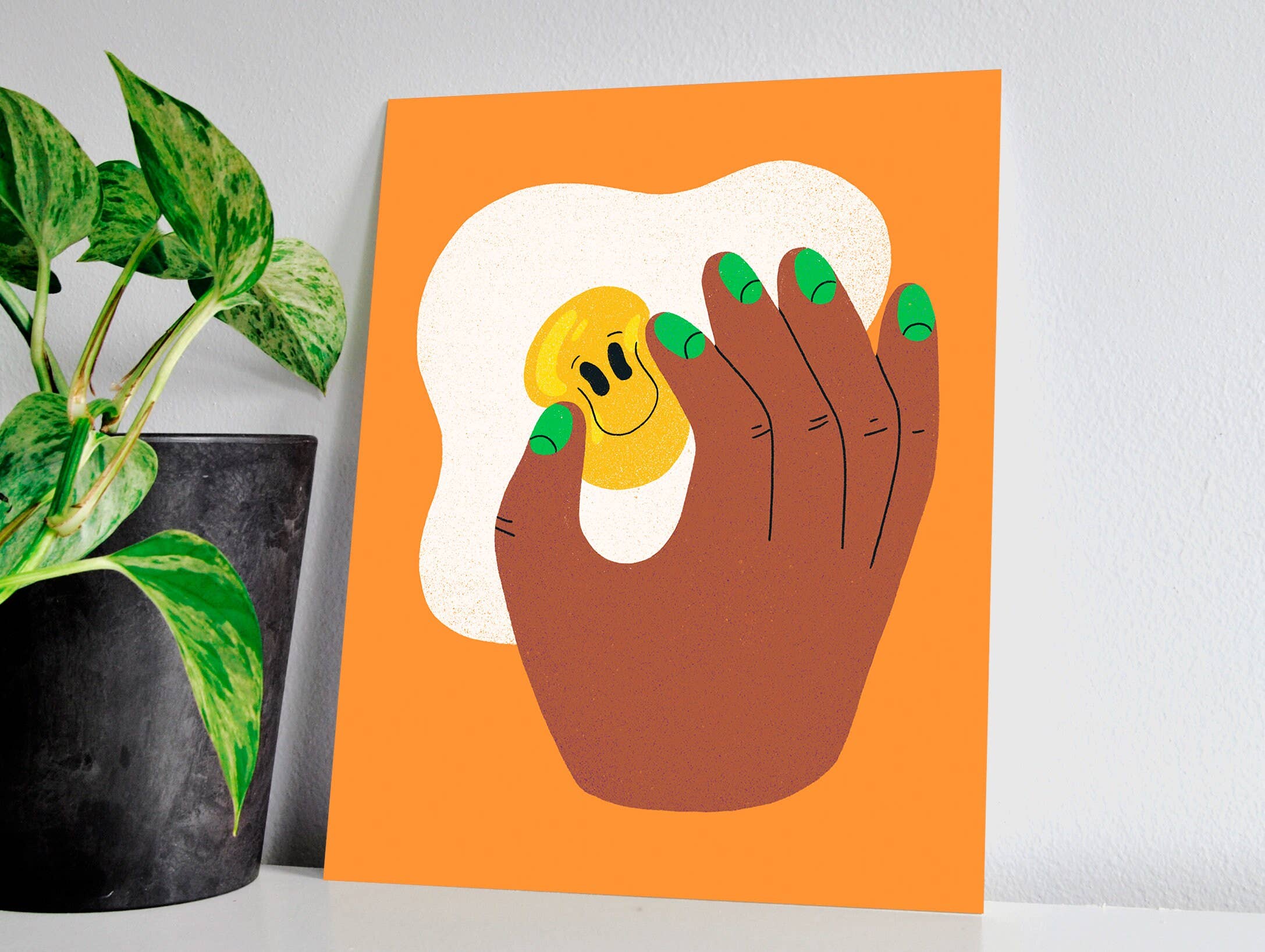 The Breakfast Egg Print - 8x10