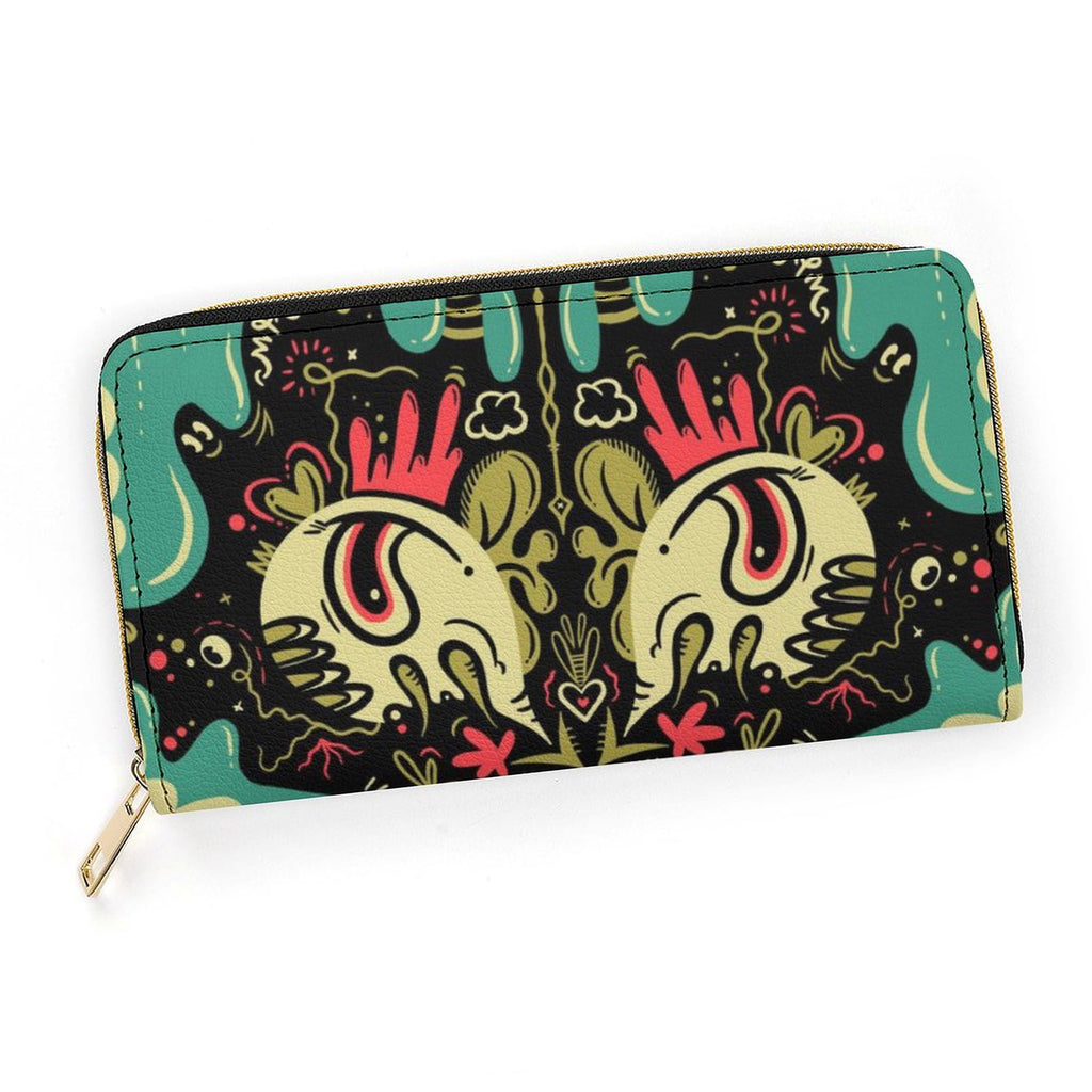 Why Not? Zippered Wallet