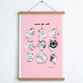Names for Cats Art Print - 8x10