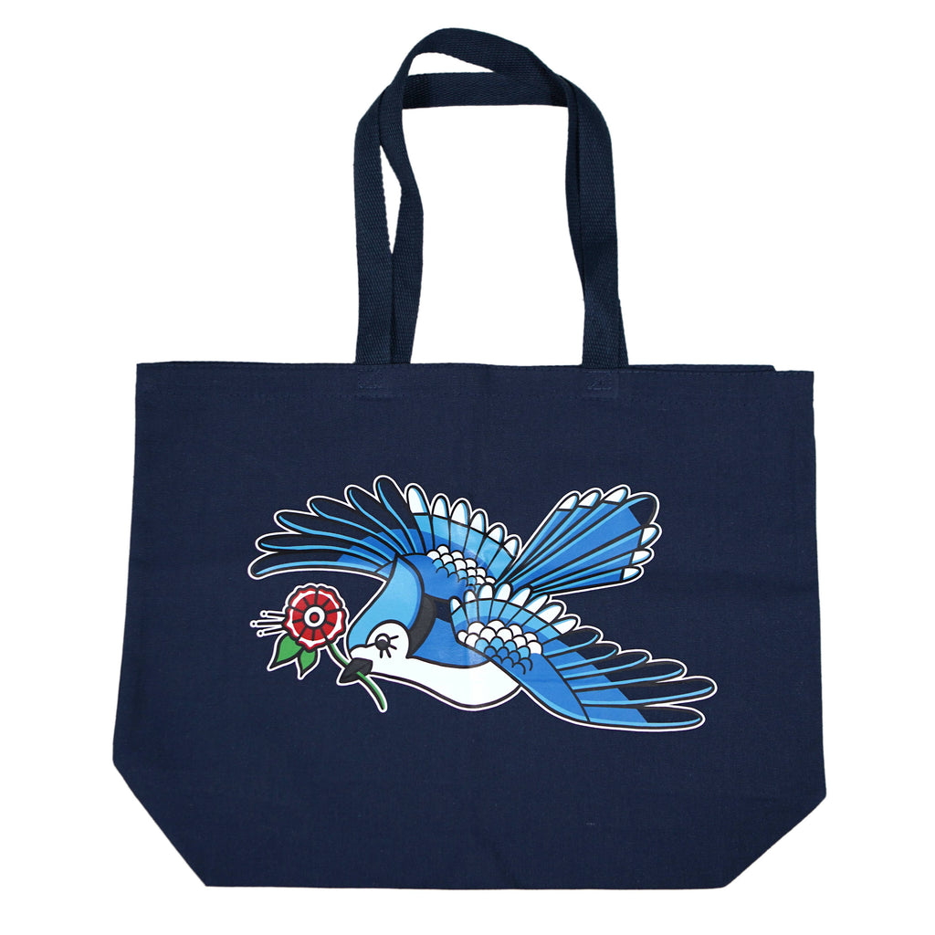 Blue Jay Tote Bag