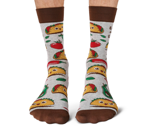 Tumbling Taco Socks (M/L)