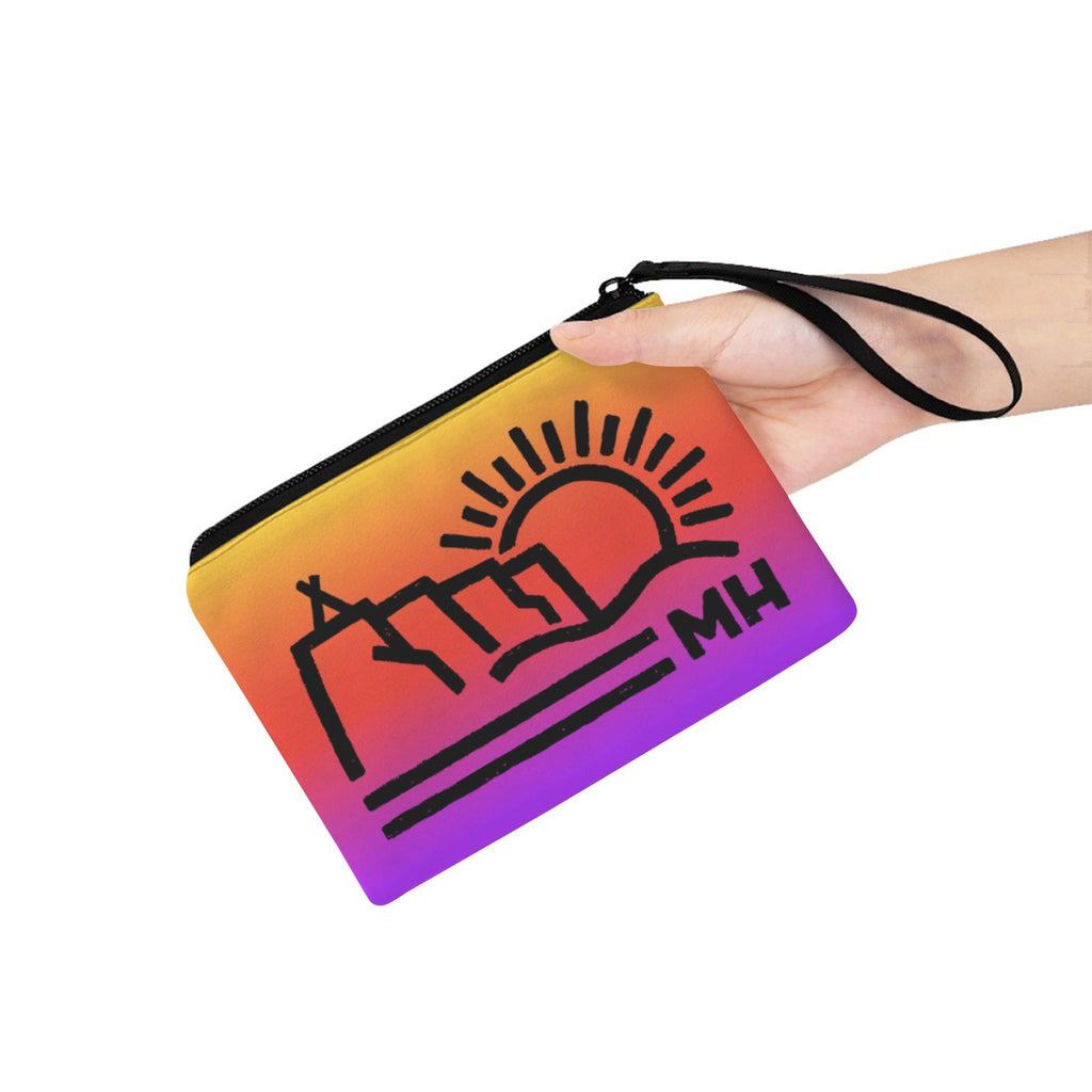 Coulee View Fuzzy Wristlet