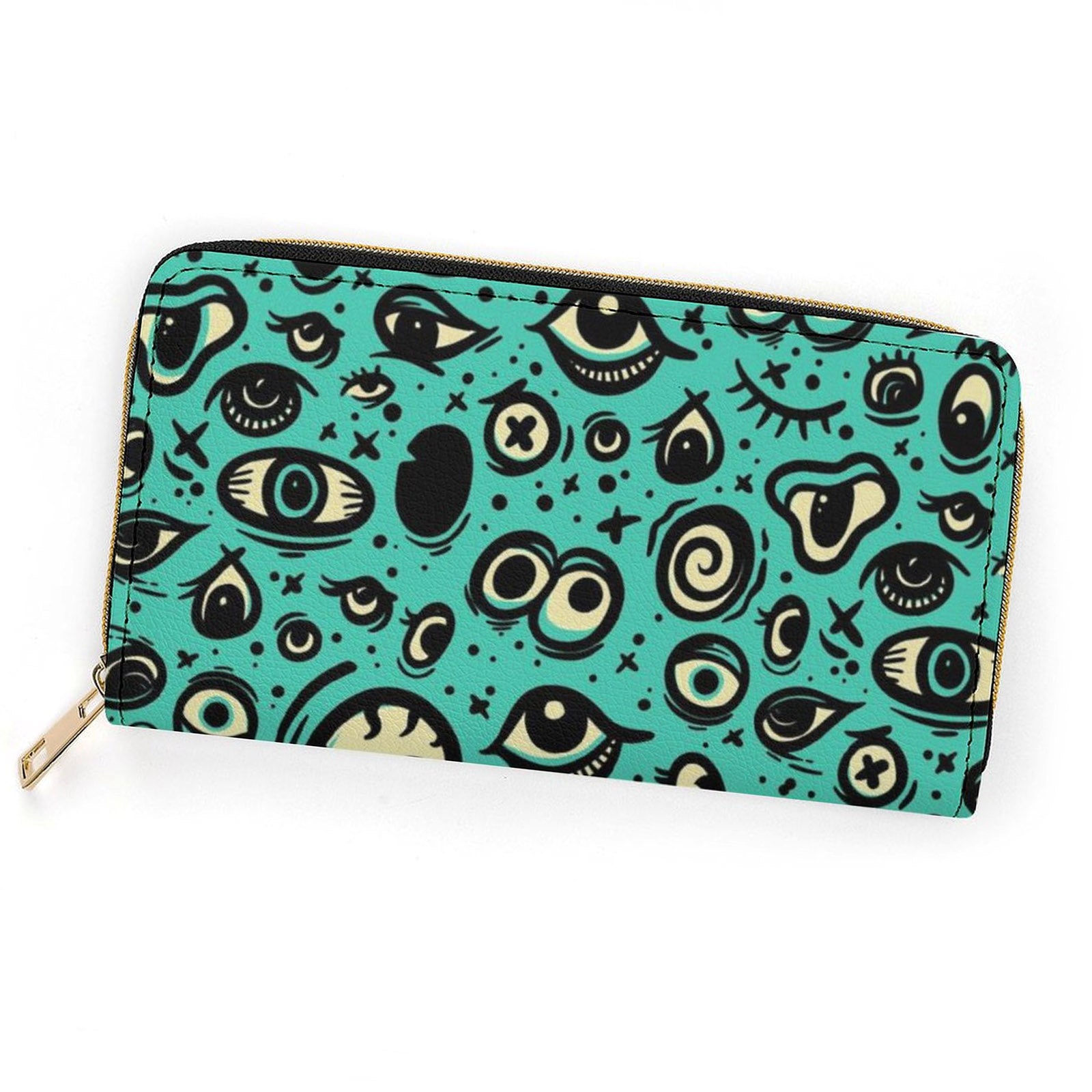 Eyeballs! Zippered Wallet