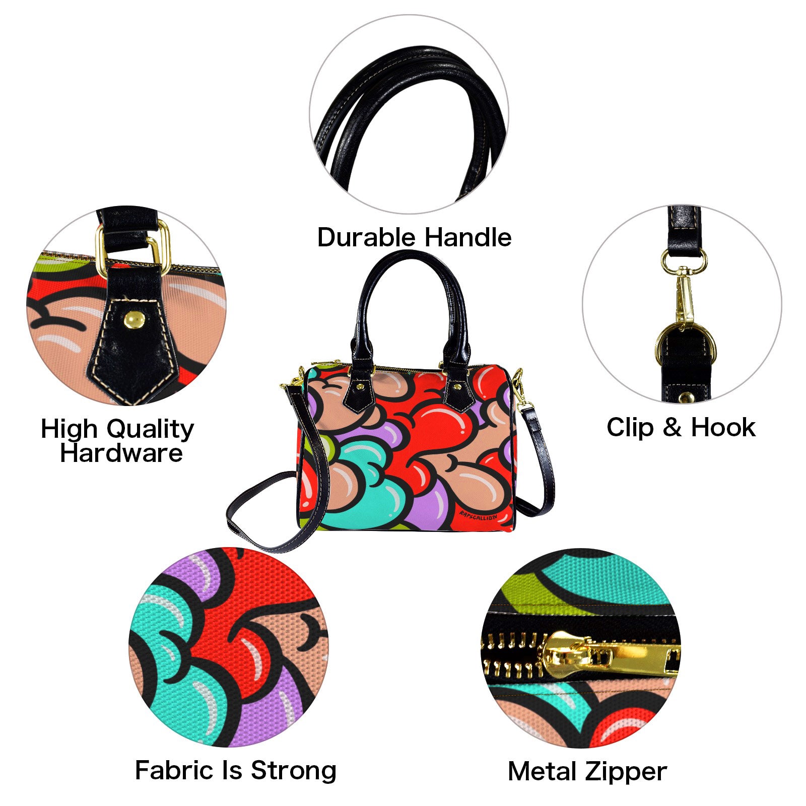 Gloopy Guts Boston Style Handbag