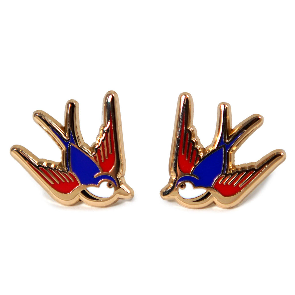 Swallows Enamel Pin Set