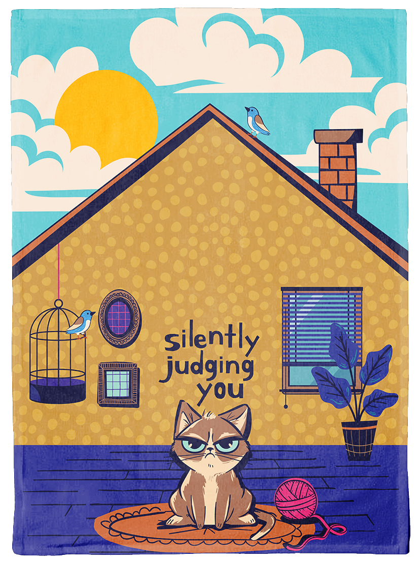 Silently Judging You Dish Towel