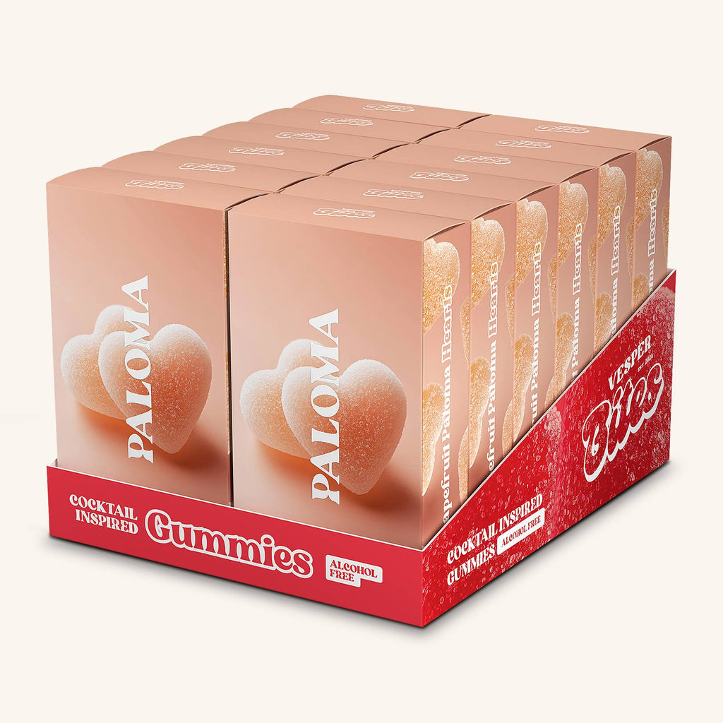 Paloma Heart Gummies - Cocktail Inspired