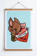 Destroy Art Print - 12x18