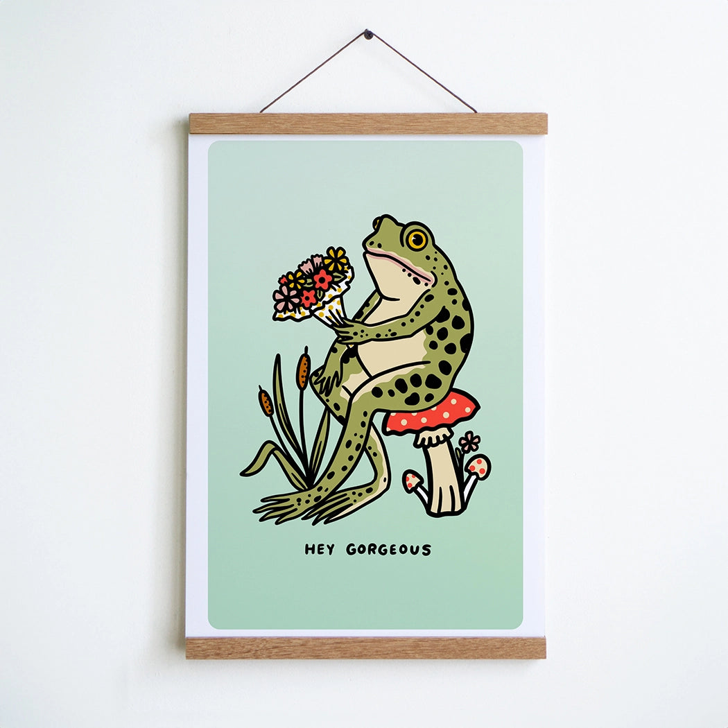 Hey Gorgeous Print - 12x18