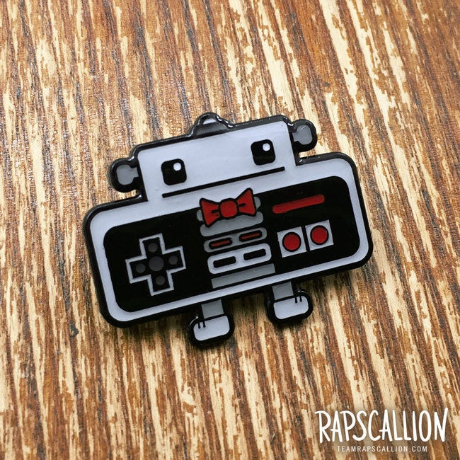 NES Enamel Lapel Pin