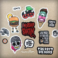 Roller Derby Vinyl Sticker Sheet