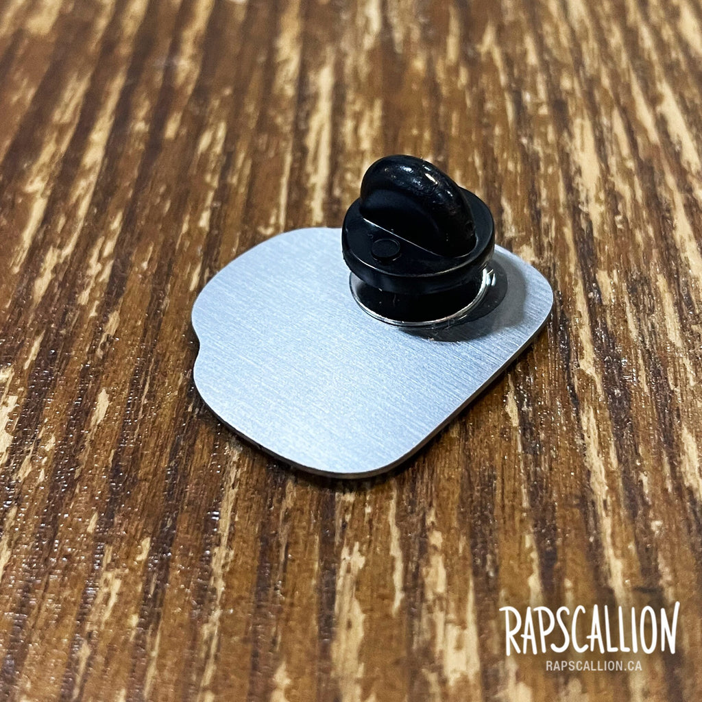 Skull Coffee Mug Pin