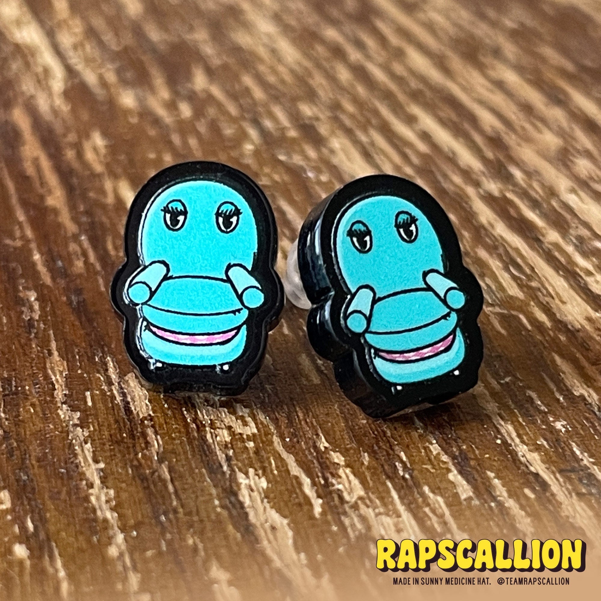 Chairy Pee Wee Herman Earrings