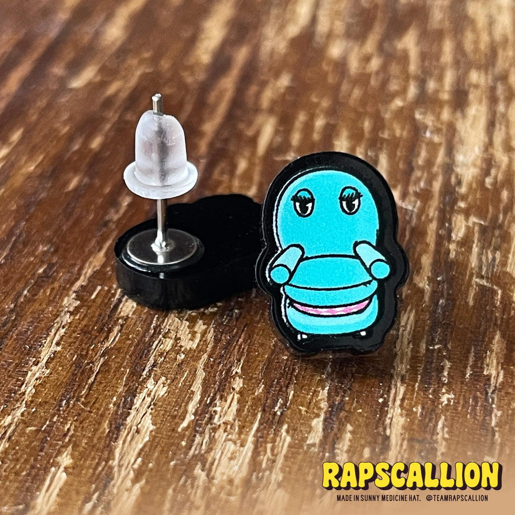 Chairy Pee Wee Herman Earrings