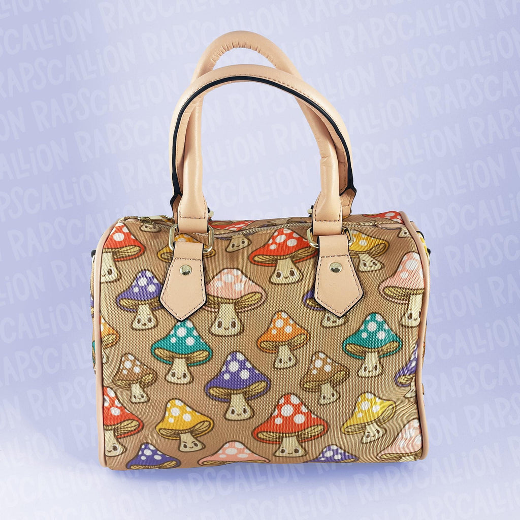 Mushroom Posse Boston Style Handbag
