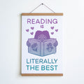 Literally Reading Print - 8x10