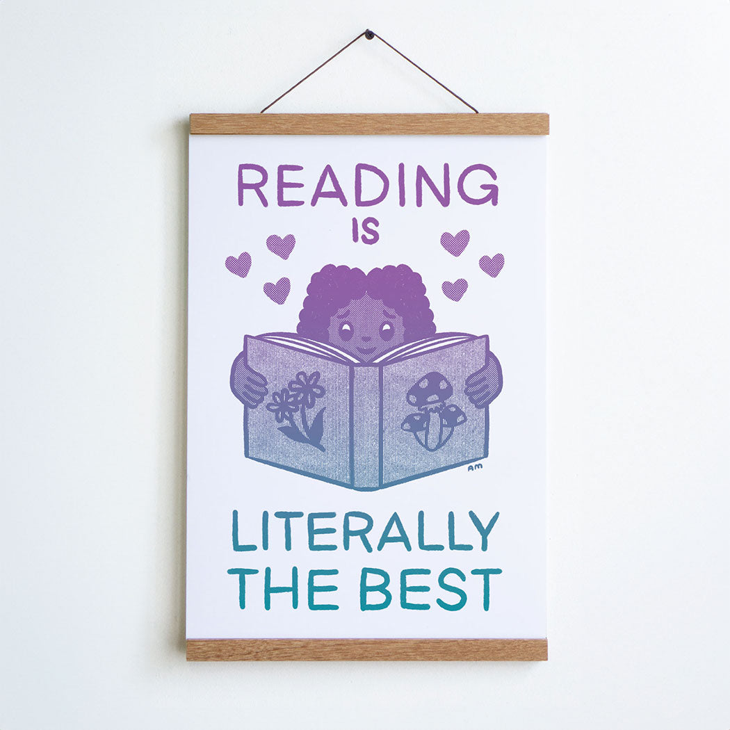 Literally Reading Print - 8x10