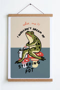Stirring The Pot Print - 8x10
